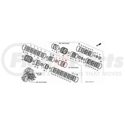 22543-P6H-003 by HONDA - Plate, Clutch - Honda (22543-P6H-003)