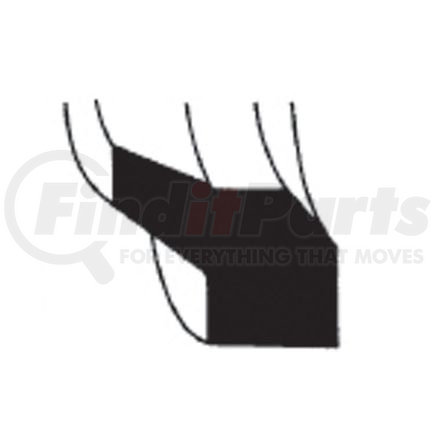 Caterpillar 9X7367 Snap-In Wiper Seal