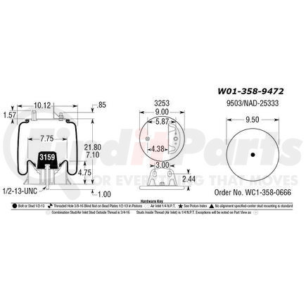 AS9472 by BWP-NSI - Firestone Air Spring