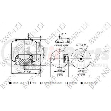 AS74883 by BWP-NSI - Continental Air Spring