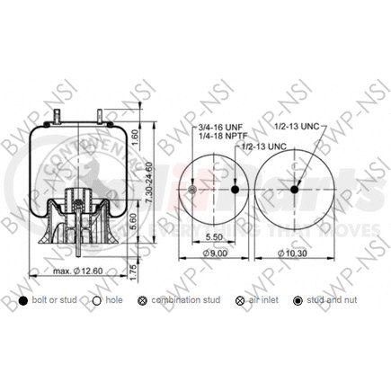 AS74663 by BWP-NSI - Continental Air Spring
