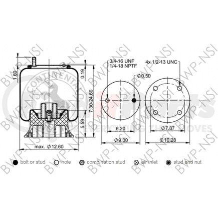 AS64708 by BWP-NSI - Continental Air Spring