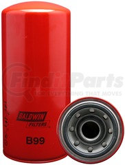 B99-B by BALDWIN - Engine Oil Filter - used for Atlas Copco, Demag, Caterpillar Equipment