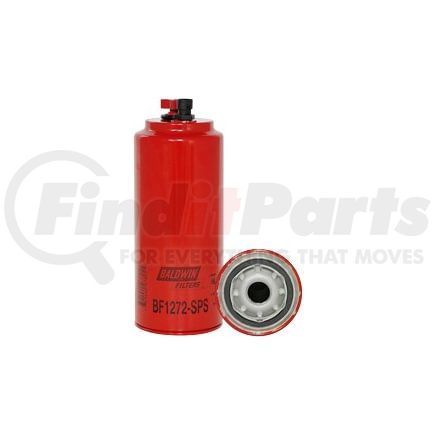 Baldwin BF1272-SP Fuel Filter Fuel/Water Separator Spin-on with Drain and Sensor Port