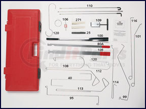 1000 by LTI TOOLS - 18 Pc. Supreme Master  Auto Lock-Out Tool Kit