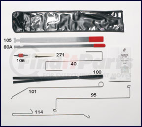200 by LTI TOOLS - 9 pc. Lockout Kit