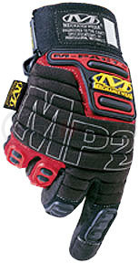 MP2-02-009 by MECHANIX WEAR - M-Pact® 2 Heavy Duty Protection Gloves, Red, Medium
