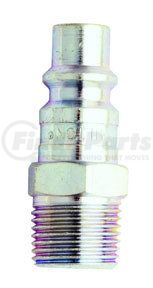 S1837 by MILTON INDUSTRIES - "H" Style 3/8" NPT Male Plug, 2/cd.