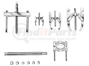 1677 by OTC TOOLS & EQUIPMENT - 17-1/2 TON CAPACITY PULLER SET