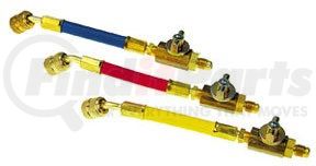 18514 by ROBINAIR - 1/4" BALL VALVE AD'TRS,6"HOSES,3