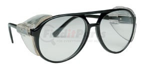 5125 by SAS SAFETY CORP - Black Frame Classic Style™ with Clear Lens