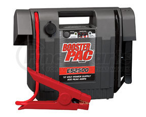 ES2500KE by BOOSTER PAC - B1100 Peak Amp 12 Volt Jump Starter  w/ Power Cord & Charger 900A