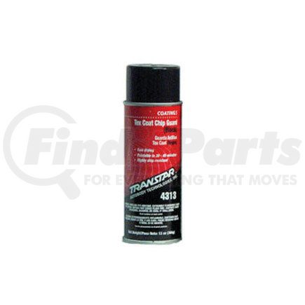 4313 by TRANSTAR - Black Tex Coat Chip Guard, 16 oz. Aerosol