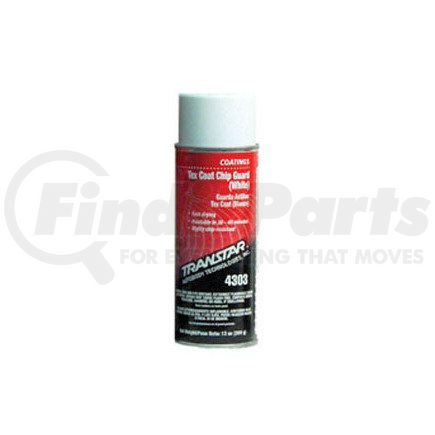 4303 by TRANSTAR - White Tex Coat Chip Guard, 16 oz. Aerosol