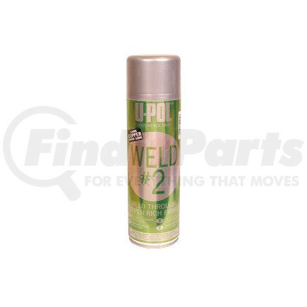 UP0768 by U-POL PRODUCTS - U-POL Premium Aerosols: Weld #2, Weld Through Primer, Copper, 15 oz