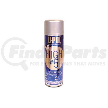 UP0763 by U-POL PRODUCTS - U-POL Premium Aerosols: High #5 High Build Primer, White, 15oz