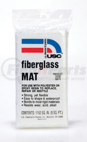 58075 by U. S. CHEMICAL & PLASTICS - Fiberglass Mat 8 sq. ft.
