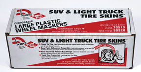 70510 by U. S. CHEMICAL & PLASTICS - SUV & Light Truck Tire Skins ("Large") 45" x 40"