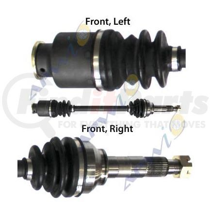 SB8004 by APW INTERNATIONAL - CV Half- Shaft