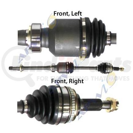 TO8324A by APW INTERNATIONAL - CV Half- Shaft