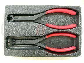 V2300 by VIM TOOLS - 2 Pc. Push Pin & Trim Clip Pliers Set