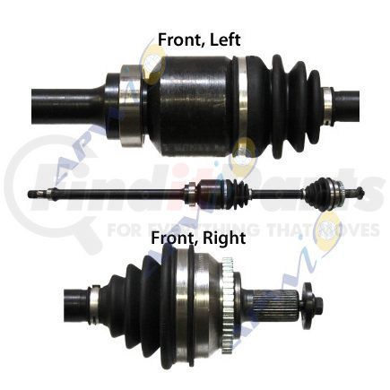 VO8320A by APW INTERNATIONAL - CV Half- Shaft