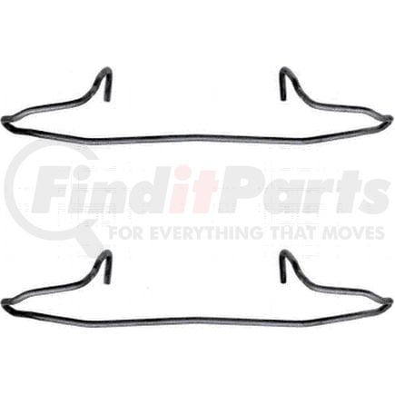 355201171 by HELLA - Disc Brake Caliper Hardware Kit