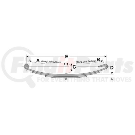 US-2016 by DAYTON PARTS - SPRING, UTILITY