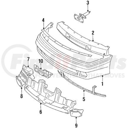 MB574043 by MITSUBISHI - Air Duct