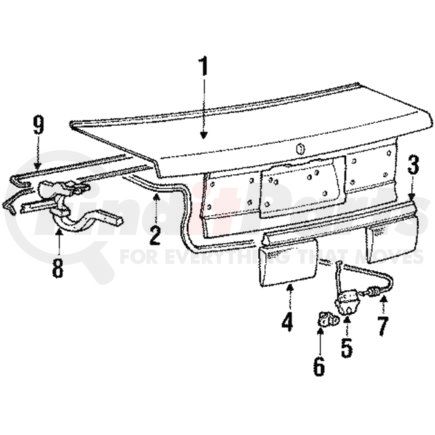 MB597621 by MITSUBISHI - Finish Panel