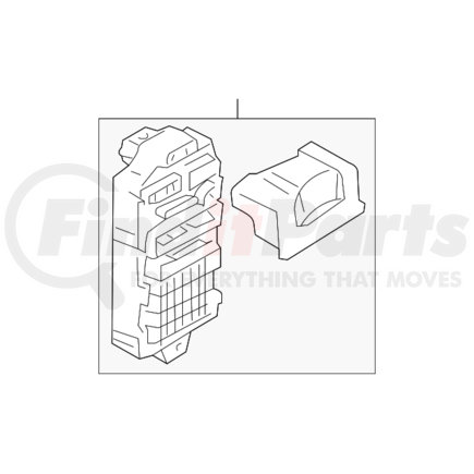 MN151341 by MITSUBISHI - Fuse Box