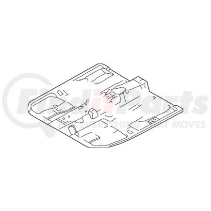 MR344399 by MITSUBISHI - Front Floor Pan