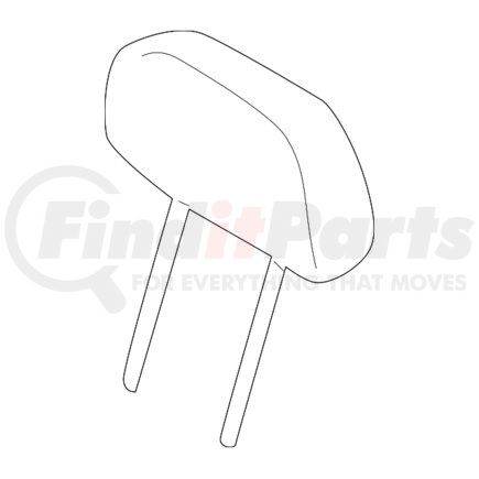 MR603939 by MITSUBISHI - Headrest