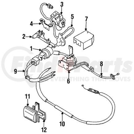 MS632199 by MITSUBISHI - Hose