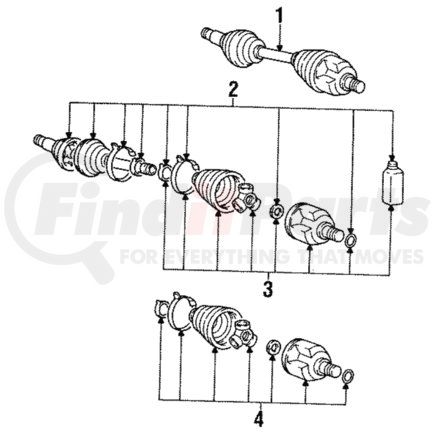 MB526915 by MITSUBISHI - Inner Joint