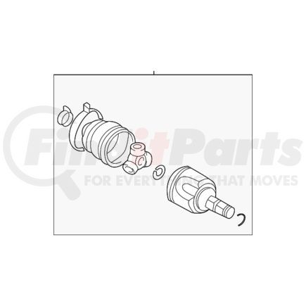 MR980002 by MITSUBISHI - Inner Joint Assembly