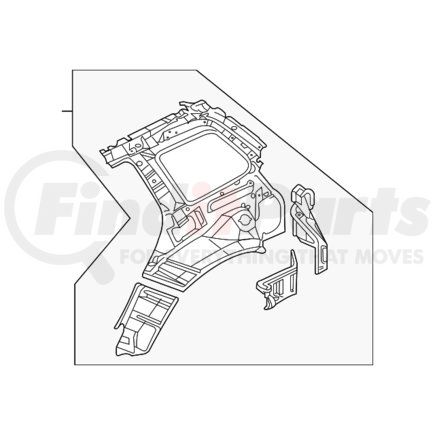 5301D701 by MITSUBISHI - Inner Panel