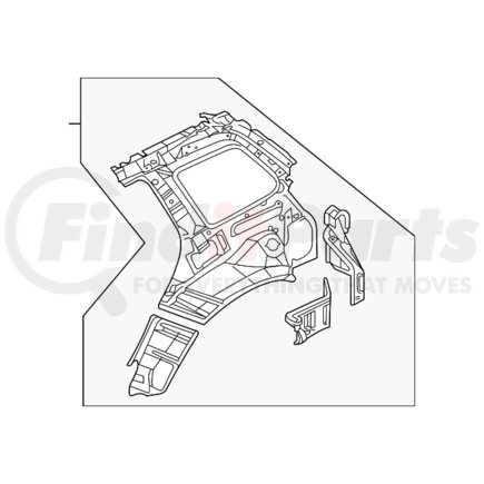 5301D702 by MITSUBISHI - Inner Panel