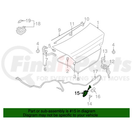 MR526273 by MITSUBISHI - Latch