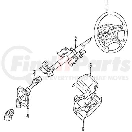 MR722310 by MITSUBISHI - Lower Shroud