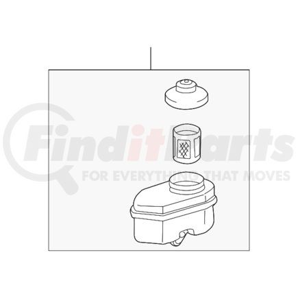 MN102818 by MITSUBISHI - Master Cylinder Reservoir