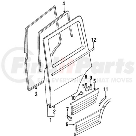 MB773890 by MITSUBISHI - Molding