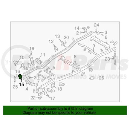 MR325476 by MITSUBISHI - Mount Bracket