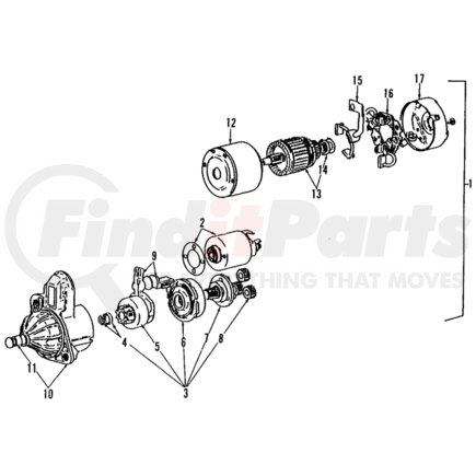 MD611210 by MITSUBISHI - Pinion Gear