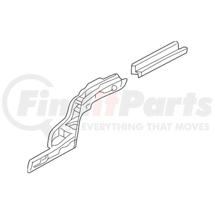 MN133523 by MITSUBISHI - Rear Rail Assembly