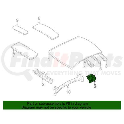 MR344384 by MITSUBISHI - Bow Lower Extension