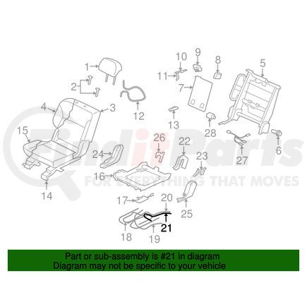 6955A030 by MITSUBISHI - Cable