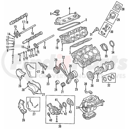 MN149842 by MITSUBISHI - Camshaft