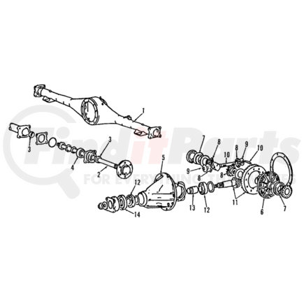 MR196079 by MITSUBISHI - Axle Shafts