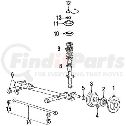 MB515921 by MITSUBISHI - Bearing